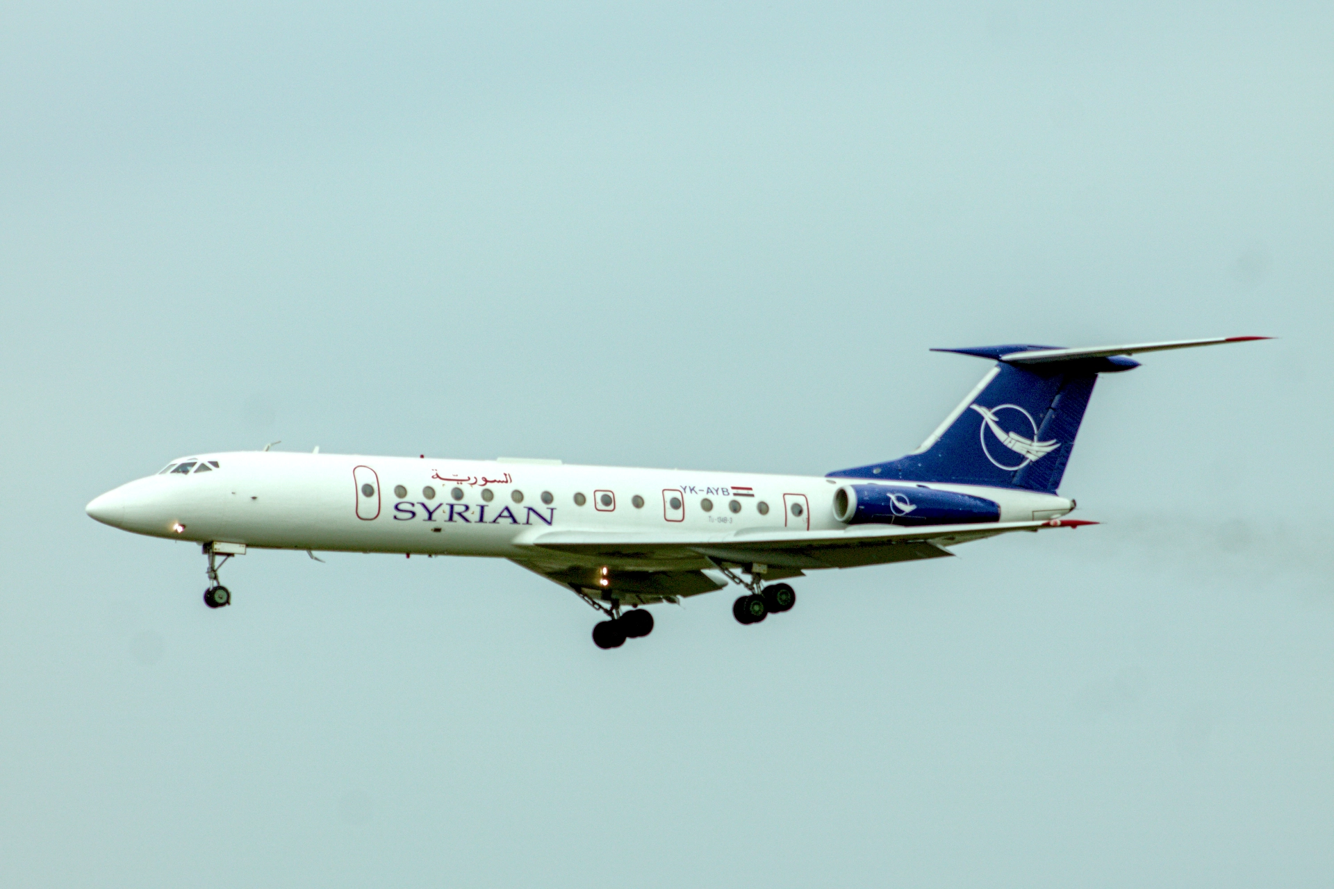 Syrian Tupolev Tu-134B3 YK-AYB